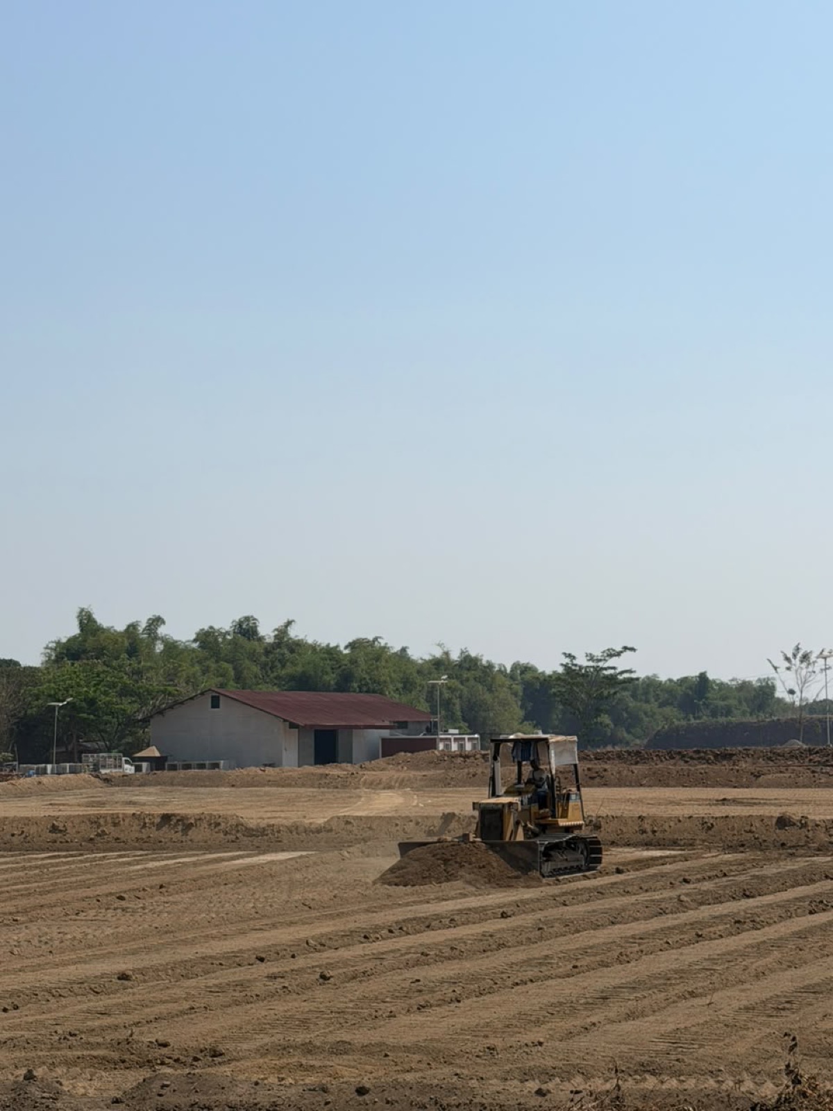 Pematangan lahan